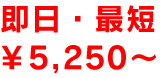 軽度の論理障害ならば5,250円から