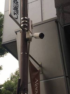 神奈川県内町内会に設置された防犯カメラ