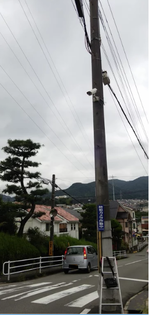 神奈川県の町会に設置された防犯カメラ